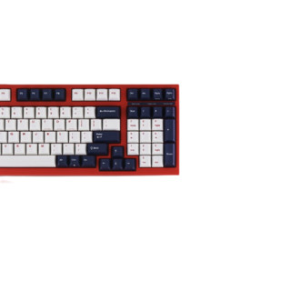 LEOPOLD 利奥博德 FC980M 98键 有线机械键盘 红蓝 极星灰轴 无光