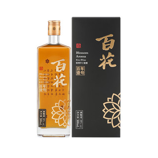 恒顺百花百年壹号 黄酒礼盒装500ml 特型半干型瓶装 10度微醺 商务接待 2瓶装1L