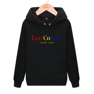 Lee Cooper  男士连帽卫衣 LLRL2021 黑色 S