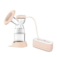 gb 好孩子 炫彩系列 XNMDW003 单边电动吸奶器 粉橘