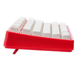 iNSIST 影级 Designer 87键 有线机械键盘 侧刻 西瓜红 Cherry红轴 无光