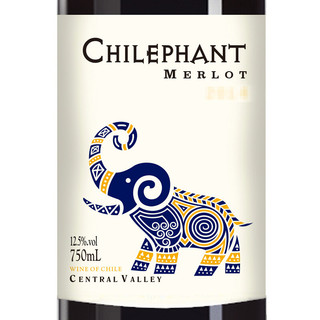 CHILEPHANT 智象 美露干红葡萄酒 750ml*6瓶