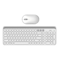 MIIIW米物 2.4G蓝牙双模无线键鼠套装 白色