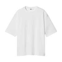 UNIQLO 优衣库 U系列 AIRism 男女款圆领短袖T恤 435806 白色 M