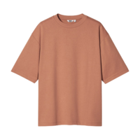 UNIQLO 优衣库 U系列 AIRism 男女款圆领短袖T恤 435806 橙褐色 XL