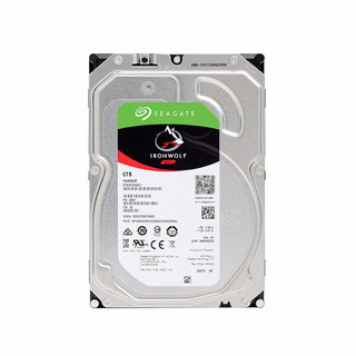 SEAGATE 希捷 酷狼IronWolf系列 6TB 3.5英寸 台式机机械硬盘（5900rpm）ST4000VN008