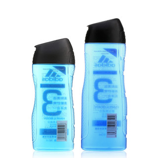 adidas 阿迪达斯 运动后舒缓男士功能型香波沐浴露 400ml+250ml