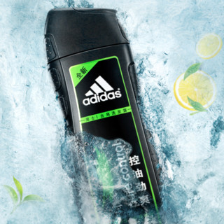 adidas 阿迪达斯 男士洗沐套装 (控油洗发400ml+激情沐浴露250ml)