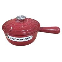LE CREUSET 酷彩 奶锅(16cm、1L、铸铁、酒红色)