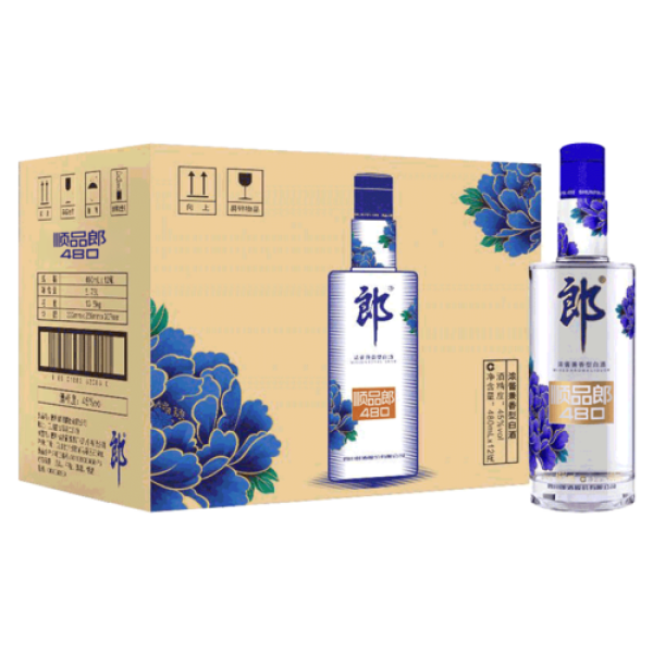 白酒星球langjiu郎酒高性价比的浓酱兼香型光瓶白酒