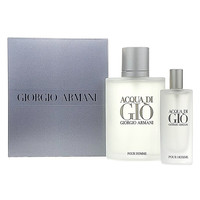 GIORGIO ARMANI beauty 阿玛尼彩妆 寄情男士淡香水礼盒装 EDT 100ml+15ml