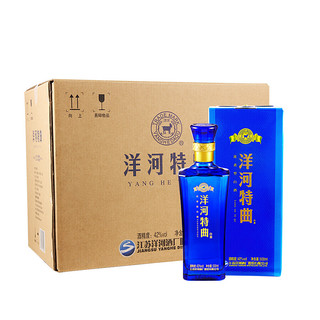 YANGHE 洋河 特曲 42%vol 浓香型白酒 500ml*6瓶 整箱装