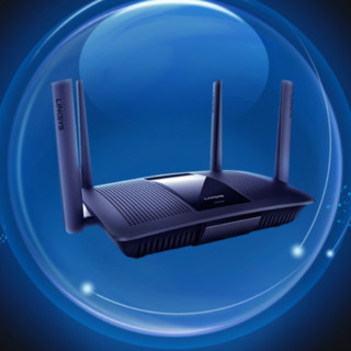 LINKSYS 领势 EA8100 双频2600M 千兆无线家用路由器 Wi-Fi 5 单个装 黑色