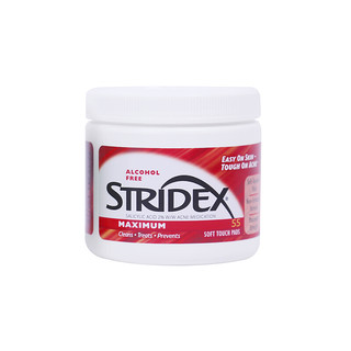 stridex 水杨酸清洁棉片 加强型 55片