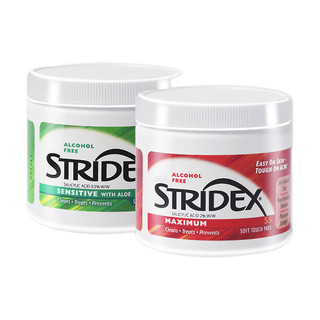 stridex 水杨酸清洁棉片 加强型 55片