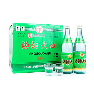 汤沟 大曲 42%vol 浓香型白酒 500ml*12瓶 整箱装