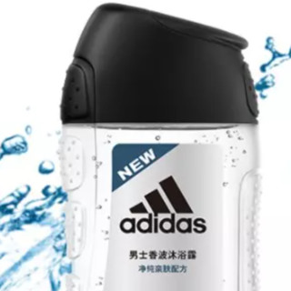 adidas 阿迪达斯 男士劲纯表现香波沐浴露 400ml