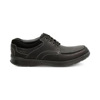 Clarks 其乐 Men's Cotrell Edge Oxfords 牛津鞋 黑色