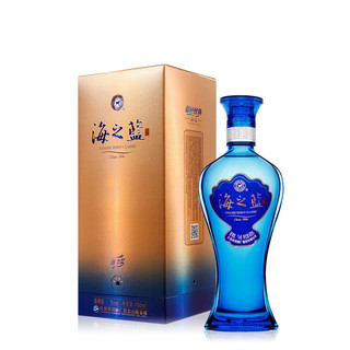 YANGHE 洋河 海之蓝 新版 52%vol 浓香型白酒 480ml 单瓶装