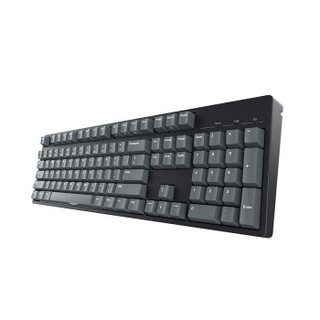 NEWMEN 新贵 C104 104键 有线机械键盘 黑色 Cherry茶轴 无光
