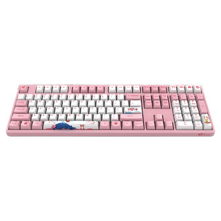 Akko 艾酷 3108 V2 东京富士山樱花 108键 有线机械键盘 粉色 AKKO蓝轴 无光