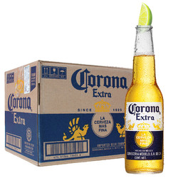 Corona 科罗娜 新日期国产科罗娜啤酒330ml*24瓶整箱精酿拉格墨西哥风味聚会必备