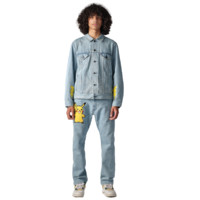 Levi's® x Pokémon联名系列 男士牛仔夹克 77380-0040 牛仔白 M