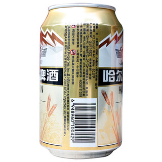 HARBIN 哈尔滨啤酒 小麦王啤酒 330ml*6听*4组