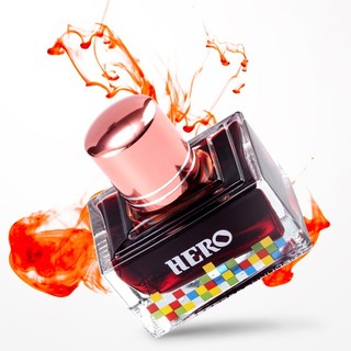 HERO 英雄 7100 钢笔墨水 橙色 40ml 单瓶装