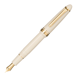 SAILOR 写乐  1219 标准鱼雷钢笔 14K 象牙白 象牙杆金夹 M +吸墨器