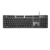 logitech 罗技 K845机械键盘 国产青轴+G102鼠标 有线键鼠套装 黑色