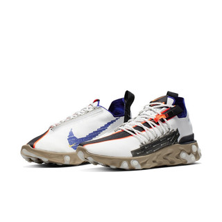 NIKE 耐克 React Runner Mid WR ISPA 男子跑鞋 AR8555-100 白色 41