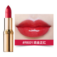 L'OREAL PARIS 巴黎欧莱雅 纷泽滋润唇膏 #R601琉金正红 3.7g