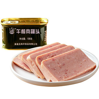京东PLUS会员：北戴河 午餐肉罐头  198g