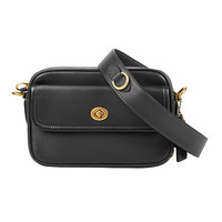 COACH 蔻驰 女士皮质斜挎腰包 3640