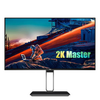 AOC 冠捷 U2系列 Q27U2D 27英寸 IPS 显示器 (2560×1440、75Hz、92%DC-P3、HDR400、Type-C 65W)