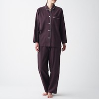 MUJI 无印良品 FDA24C0A 女士法兰绒睡衣