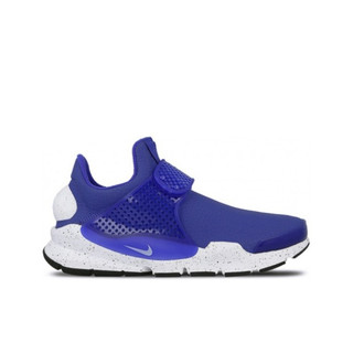 NIKE 耐克 Sock Dart 中性跑鞋 881186-400 蓝色皮面 45