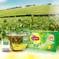 Lipton 立顿 立顿绿茶包冲泡袋泡茶优选绿茶25包50g盒装茶叶袋泡茶