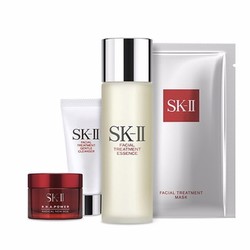 SK-II 畅销体验套装（神仙水75ml+大红瓶霜15ml+洁面乳20ml+前男友面膜1片）