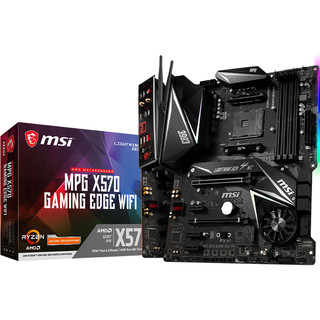 MSI 微星 MPG X570 GAMING EDGE WIFI ATX主板（AMD AM4、X570）