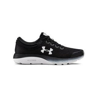 UNDER ARMOUR 安德玛 Charged Bandit 5 男子跑鞋 3021947-001 黑白 46