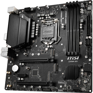 MSI 微星 Z390M S01 MATX主板（Intel LGA1151、Z390）