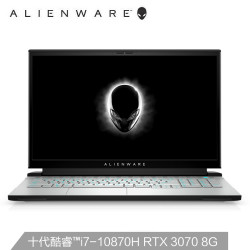 Alienware 外星人 m17 R4 17.3英寸游戏本(i7-10870H、32GB、1TB、RTX3070、360Hz)