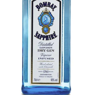 Bombay 孟买 蓝宝石金酒 40%vol 750ml