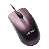 Lenovo 联想 Annie Mouse 有线鼠标 1000DPI 紫灰色