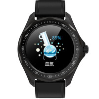 aigo 爱国者 FW02 智能手表 46.5mm 黑色 黑色TPU表带(血氧）