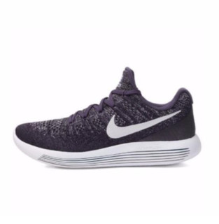 NIKE 耐克 LunarEpic Low Flyknit 2 男子跑鞋 863779-500 灰紫 40