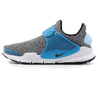 NIKE 耐克 Sock Dart 女子跑鞋 862412-002 狼灰/天蓝 35.5