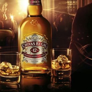 CHIVAS 芝华士 12年 调和 苏格兰威士忌 40%vol 700ml*2瓶 礼盒装